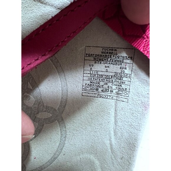 Merrell Womens fuchsia performance Strappy Pink Sandals Size 8.5 - Picture 11 of 11